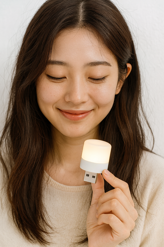 LumiGlow Mini – USB Warm Light